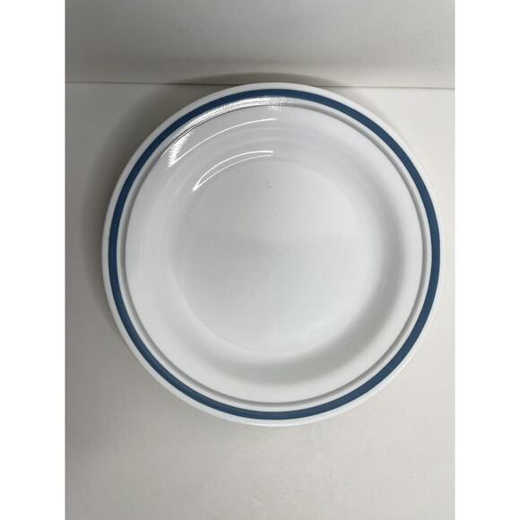 Corelle Indigo Blue Slate Gray 8” Wide Soup Bowl Pasta - Picture 2 of 5